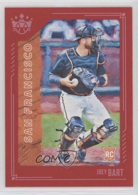 2021 Panini Diamond Kings Red Framed Joey Bart #63 0px