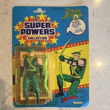 Vintage 1985 Kenner Super Powers Green Arrow MOC Sealed Carded DC Comics Figure