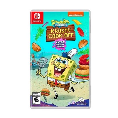 Nintendo Switch SpongeBob Krusty Cook-Off Extra Krusty Edition Chi/Eng free ship