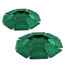 2pcs Green All-Direction Putting Cup Golf Training Hole Practing Cup Aid Indoor