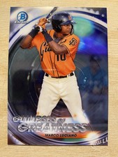2020 Bowman Chrome - Glimpses of Greatness Insert #GOG-ML Marco Luciano