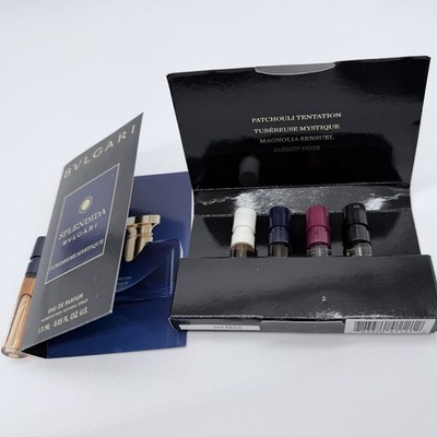 Bvlgari Splendida 4PC Sample Set  4 X 1.5ml + Sample See Description 