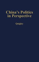 Harold Scott Quigley | China's Politics In Perspective. | Buch | Englisch