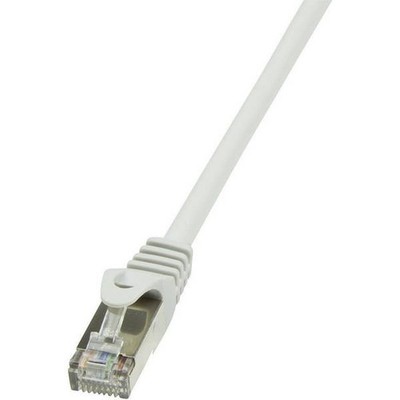 LogiLink CP1112S RJ45 Network Cable, CAT 5e F/UTP Patch Cable 20.00m Grey 1p