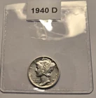 1940-D Mercury Silver Dime (M047)