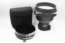  EXCELLENT   180MM GRID KIT 5  10  20  WITH ZOOM REFLECTOR AND DIFFUSER