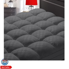 Mattress Topper Queen,Extra Thick Mattress Pad Cover for Back Pain,Cooling Ma...