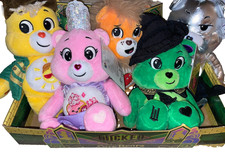 2025 Care Bears x Wicked SMALL Size Plush Lot Of 5 with Display Box NWT LIMITED