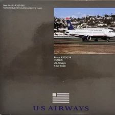 IF Inflight KJ Model 1:200 US Airways A320 N106US (Please read description)