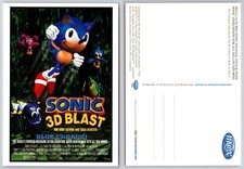 Continental Sonic 3D Blast Game Art Postcard