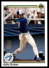 1990 Upper Deck Kelly Gruber Toronto Blue Jays #111A