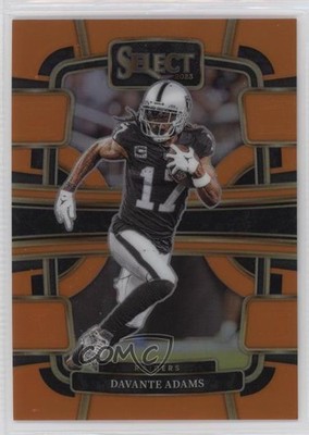2023 Panini Select Concourse Orange Prizm 5/49 Davante Adams #59 v9t