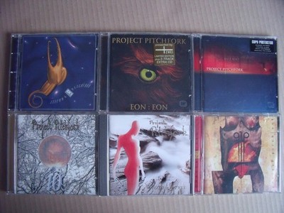 6 x - Project Pitchfork - Inferno, Eon-Eon, Chakra Red, Io, Lam-'Bras, Ch'I