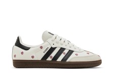 adidas Womens Samba OG White Floral Embroidery IF4398 Available Now