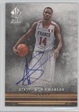 2013-14 SP Authentic Canvas Collection Auto Livio Jean-Charles #CC-45 Auto 0o9