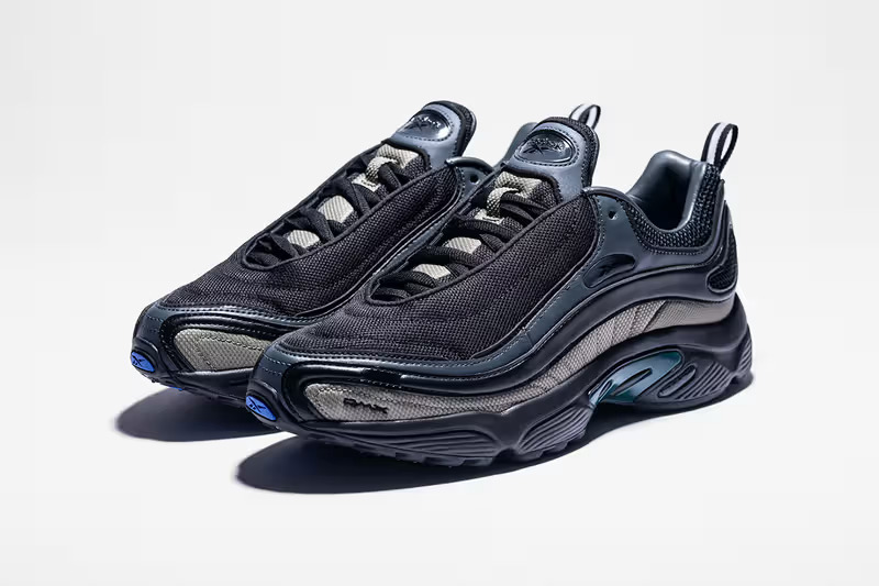 Reebok Vainl Archive x Daytona DMX Connected Cloud Grey Mens 6.5 