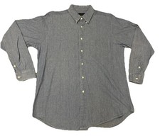 RARE Vintage ABERCROMBIE FITCH Button WORK SHIRT Size L. 100 Cotton