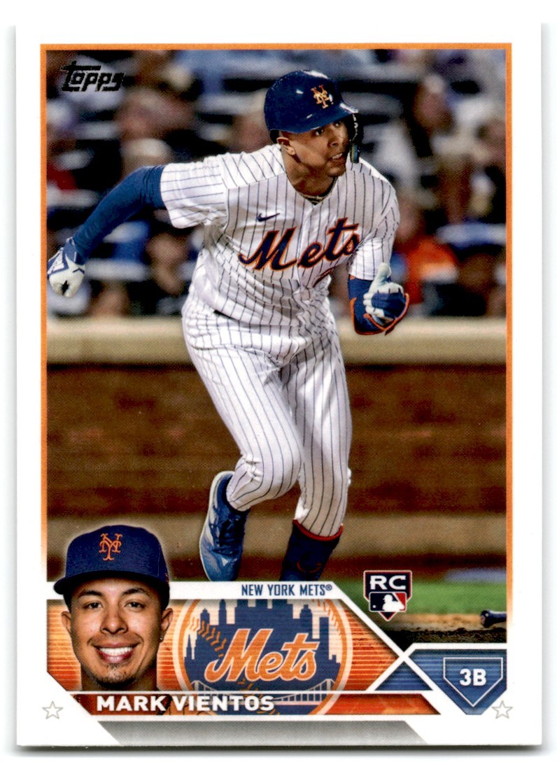 2023 Topps Mark Vientos Rookie New York Mets #550