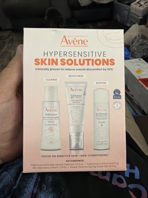 EAU THERMALE AVENE TOLERANCE CONTROL HYPERSENSITIVE SKIN SOLUTIONS KIT NWB