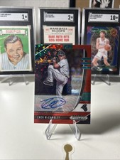 2020 Panini Prizm Zach McCambley #PDP75 Red Donut Circle Autographs /99 (AU, RC)