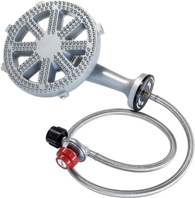 #ad High Pressure Cast Iron Propane Burner Head Round Burner Head with 20 PSIG Adjus $35.09