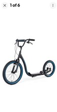 Osprey Dirt Stunt Scooter Large Wheels Adults Teens All Terrain BMX Style Teal