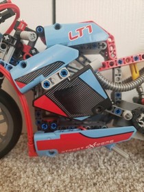 Lego 42036 Technic Street Motorcycle 100% Complete 
