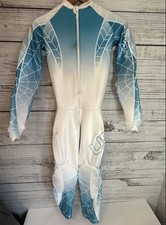 Tuta da corsa Spyder World Cup GS imbottita uomo media sci USA bianca prezzo al pubblico consigliato $1200 nuova con etichette