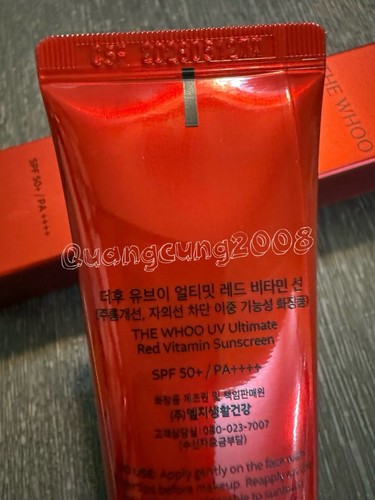 The History of Whoo UV Ultimate Red Vitamin Sunscreen 50ml SPF50+ / PA++++ - Picture 12 of 12