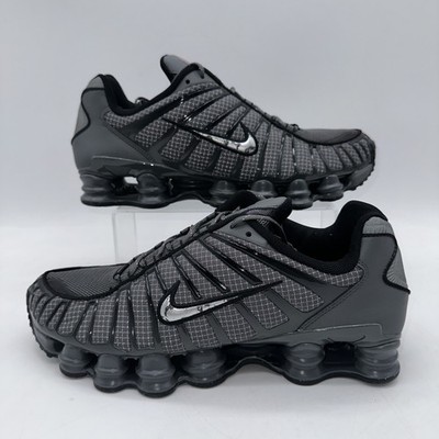 Nike Men's Size 11 Shox TL (IM6771 068) Gray/Silver Running Sneaker