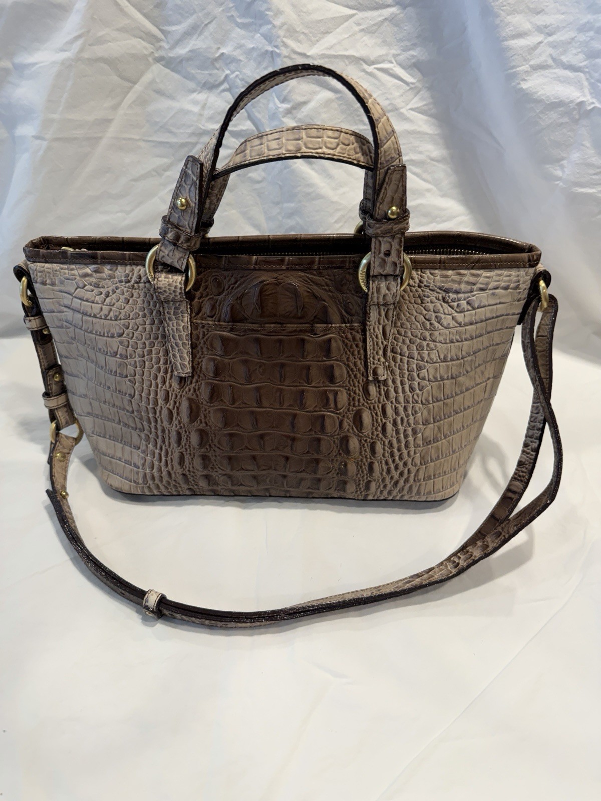 Brahmin Croc Handbag — image 8