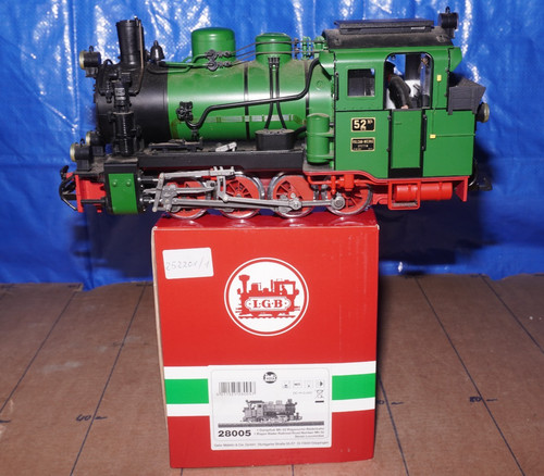 BOD] LGB grüne digitale (MZS ) Dampflok mit Sound LGB Nr. 28005 in OVP selten | Condition: Gebraucht