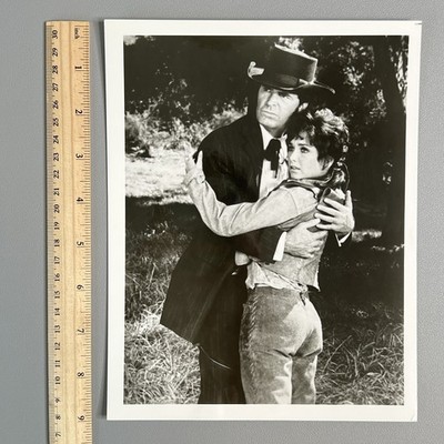 Vintage James Garner Donna Mills Barbary Coast NBC TV Press Photo 1975 9x7