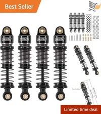 40mm Big Bore Oil Shock Absorber for RC Car Upgrade Aluminum Nylon 1/24