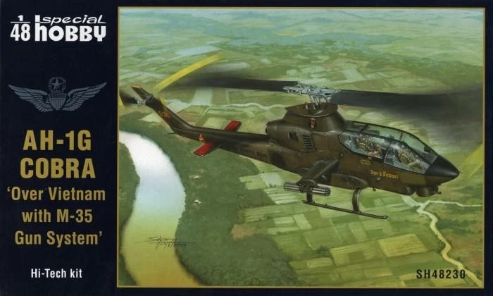 Special Hobby SH48230 AH-1G Cobra Over Vietnam w/M-35 Gun System 1:48 modellismo - Immagine 3 di 4