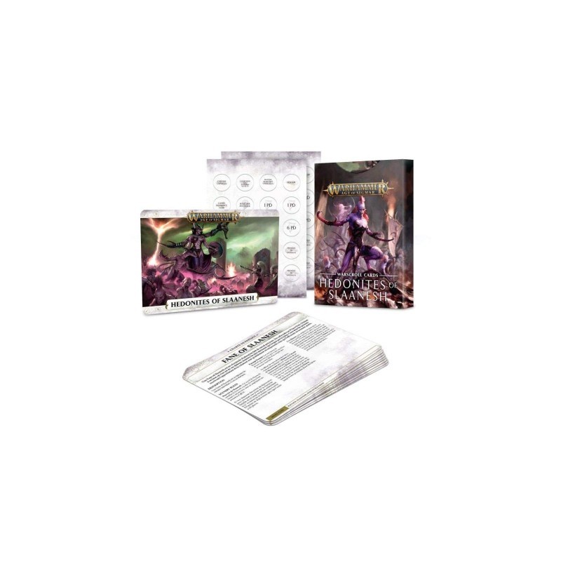 Cartes de Jeu Slaanesh Soul Wars Édition Cartonnée de Collection Vf