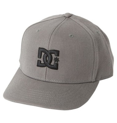DC Shoes Herren Snapback Semi-Curve Cap ~ Empire Fielder grau