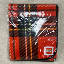 Lego Picnic Blanket Red Tartan Plaid 2019 VIP Exclusive 48x58 NEW Fast Shipping