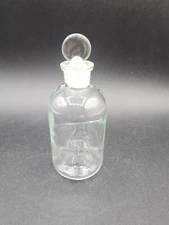 Plain Clear Glass Wheaton No Sol Vit #6 bottle