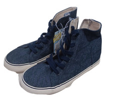 Boy's Colby Lace-Up Sneakers Blue - Cat Jack Size 1 B-344