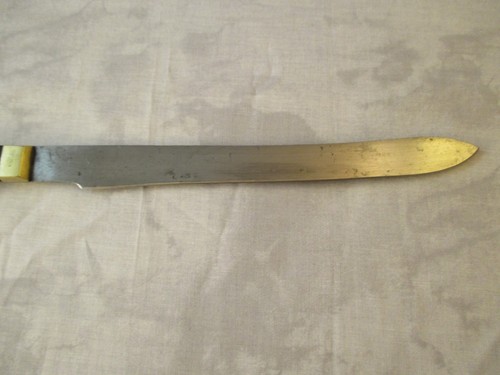 Cuchillo cortador de acero al carbono de 7 pulgadas Eye Witness, Sheffield Inglaterra - Imagen 7 de 11