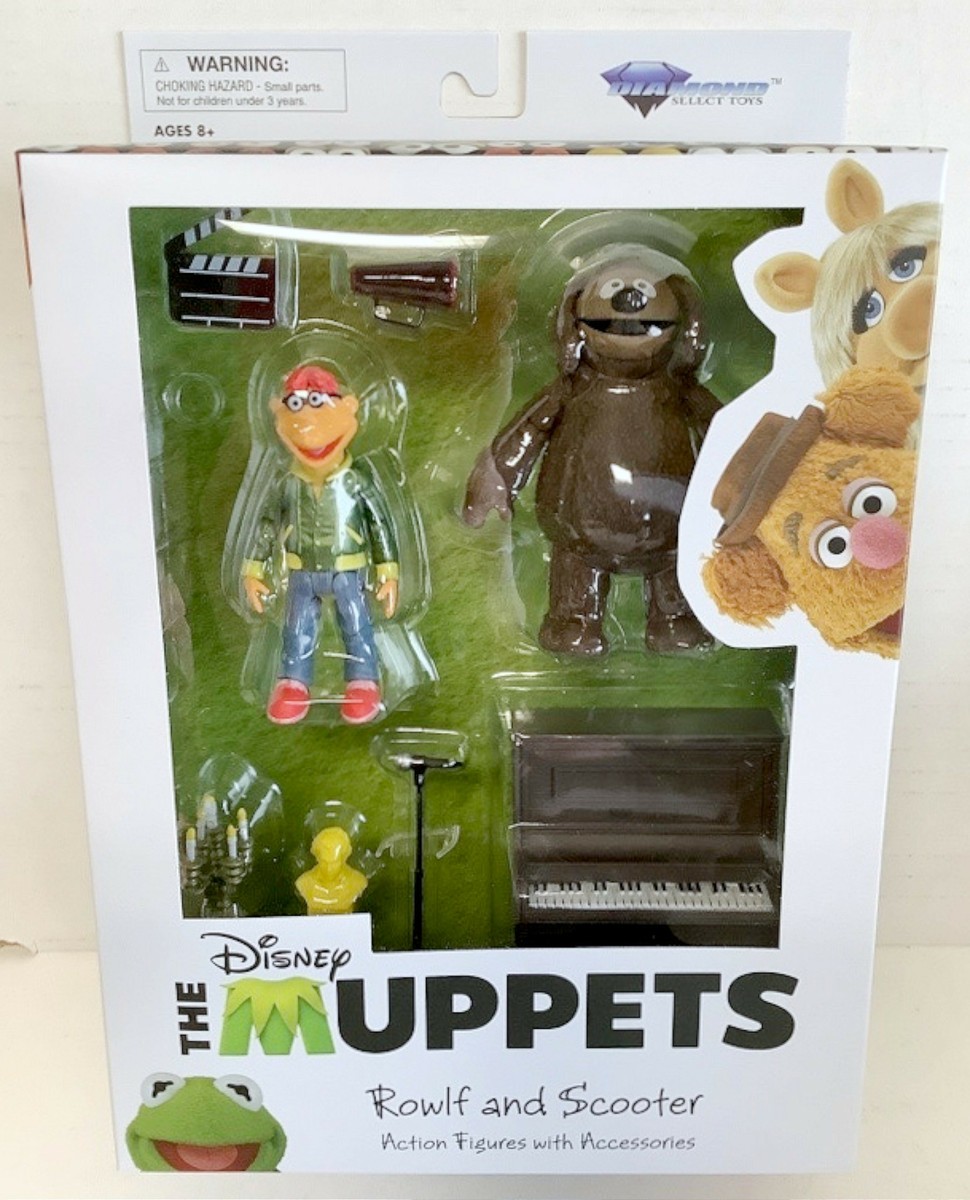 NEW Diamond Select Toys Disney The Muppets ROWLF and SCOOTER