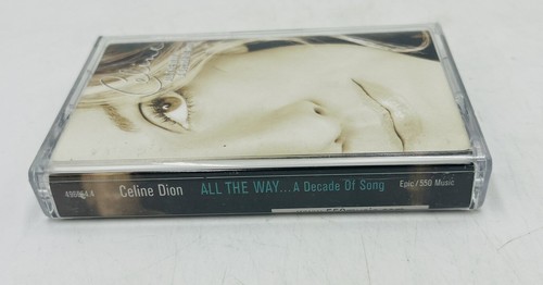 Celine Dion All The Way A Decade Of Song Cassette Tape - Picture 2 of 5