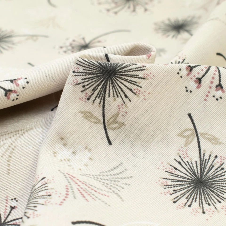 Dekostoff Pusteblume hellbeige (Preis= 0,5 Meter) - Bild 3 von 4