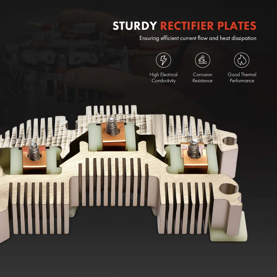 Alternator Rectifier Diode for Cadillac DeVille 94-97 Eldorado Seville 1993-1997 - Image 4 of 4