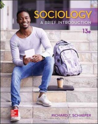 Sociology: A Brief Introduction 13e - Paperback - VERY GOOD