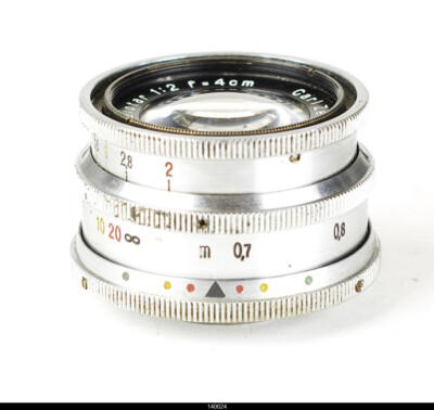 Lens Zeiss Biotar 2/4cm 40mm for Robot | eBay
