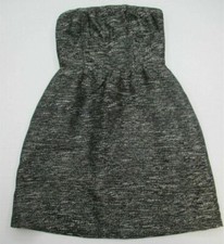GAP Women's Size 2 Casual Bubble Sparkly Strapless Black Party Dress NEW