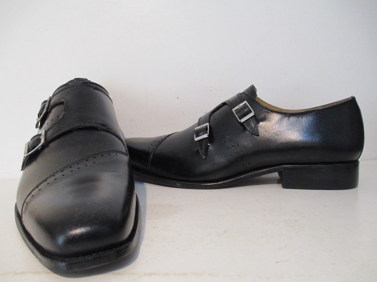 Giorgio Brutini Mens Carbonne Leather Double Monk Loafer  display picture 3