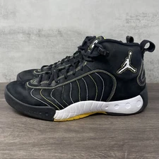 Air Jordan Jumpman Team Pro Mens 10 Black Yellow Vintage 2008 Nike Air 331810-00